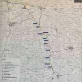 Continuiamo il cammino, non prima di aver spulciato un tabellone con sopra la mappa della ciclovia...